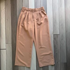 Abercrombie & Fitch Tan Wide Leg Pants